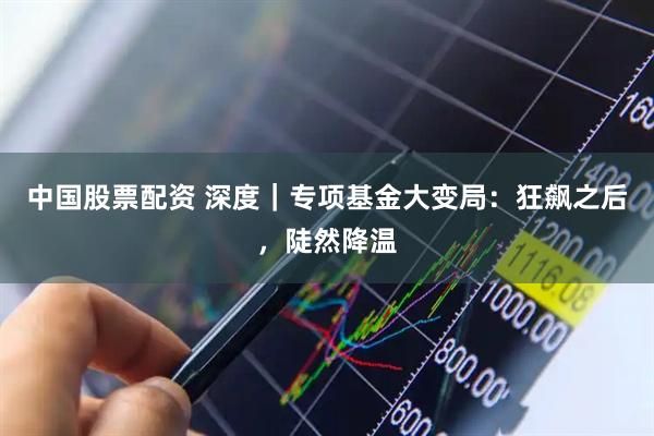 中国股票配资 深度｜专项基金大变局：狂飙之后，陡然降温